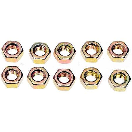 Hex Nut-Grade 8-Thread Size- 5/16-18, Height 1/2 In.