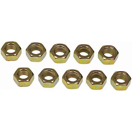 Hex Nut-Grade 8-Thread Size- 5/16-24, Height 1/2 In.