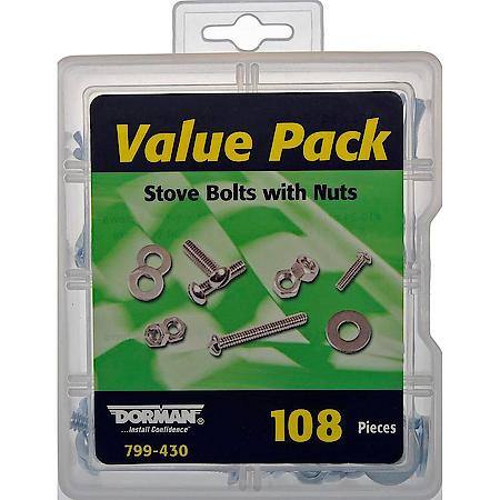 Stove Bolt/Nuts Asst