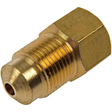 Brake Line Adapter-Bubble Flare-M10-1.0 x 3/16 In. x M12-1.0