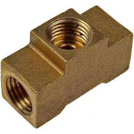 Brake Line Tee-Inverted Flare- 3/16 In. x 3/16 In. x 3/16 In.