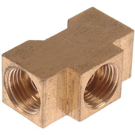 Brake Line Tee-Inverted Flare- 1/4 In. x 1/4 In. x 1/4 In.