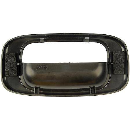 Exterior Tailgate Handle Bezel: Black