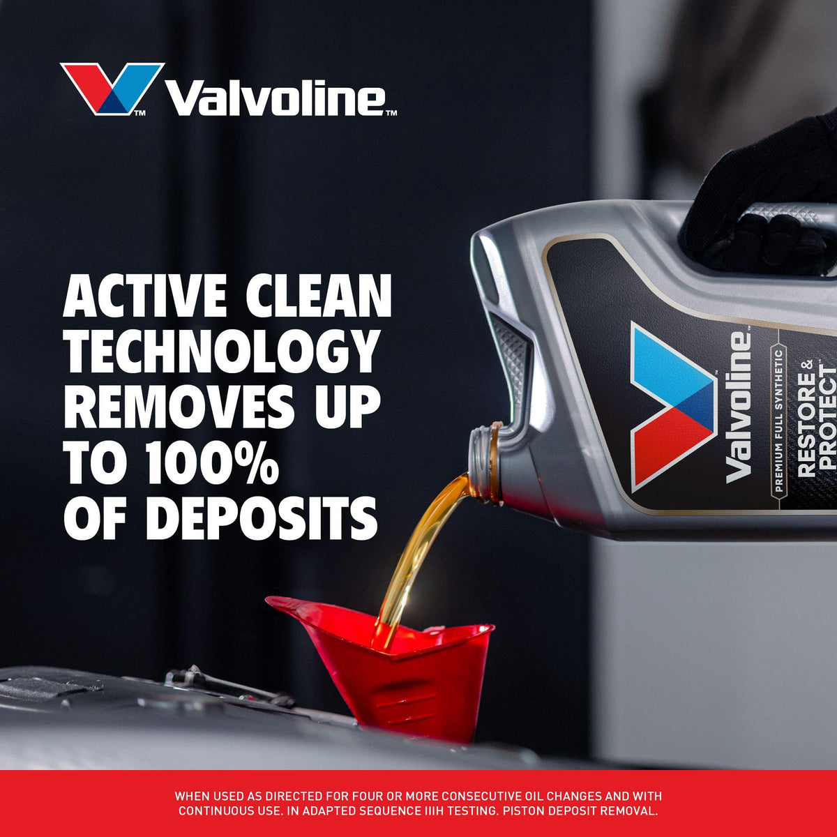 Valvoline Restore and Protect Full Synthetic 0W-16 Motor Oil 5 Quart 913002