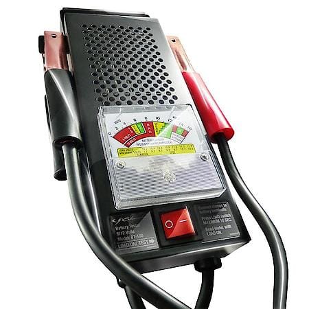 Battery Load Tester and Voltmeter: Ideal for 6V and 12V batteries, Easy to Read