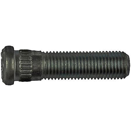 Serrated Wheel Stud, 7/16-20, .475" Knurl, 1-3/4" Length