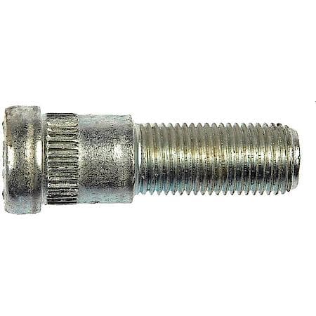 Serrated Wheel Stud - 1/2-20, .625" Knurl, 1-11/16" Length