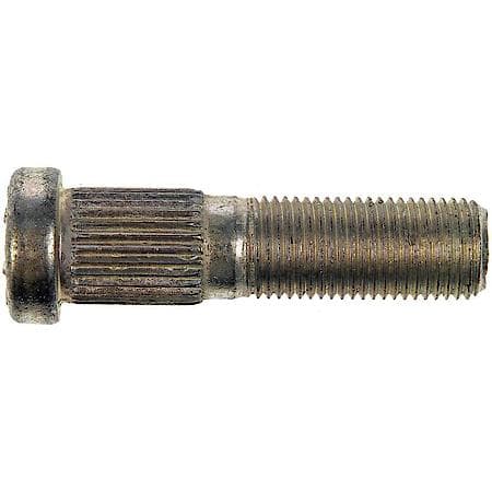 Serrated Wheel Stud - 1/2-20, .560" Knurl, 2-1/32" Length