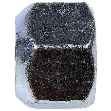 Wheel Lug Nut: 1/2-20 Thread, Conical 90, Standard, 0.625" Length, Zinc, 1 Pack