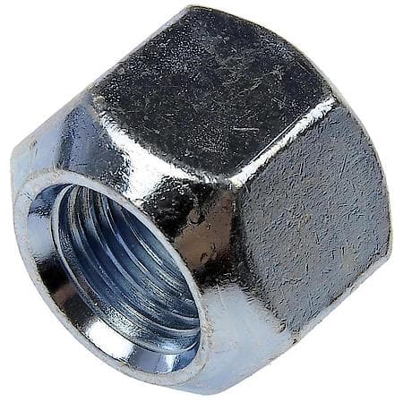 Wheel Lug Nut: 1/2-20 Thread, Conical 90, Standard, 0.625" Length, Zinc, 1 Pack
