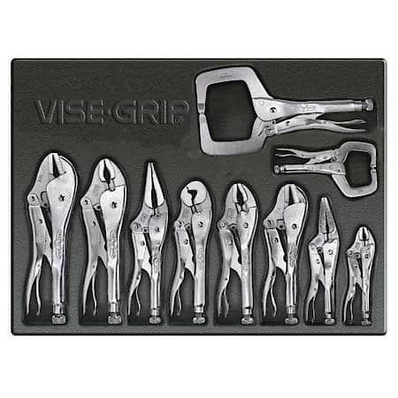 Pliers 10Pcset 11R,10R,10Wr,9Ln,7Lw,7R7Wr6R6Ln5Wr