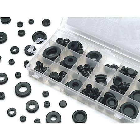 125 Pc Rubber Grommet Hardware Kit