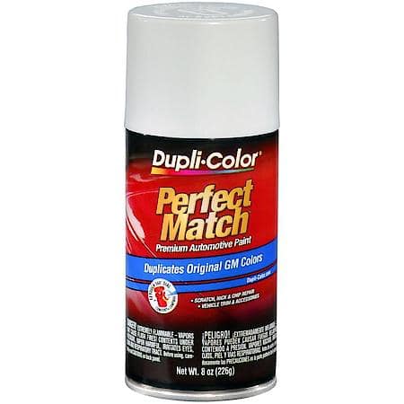 Perfect Match Premium Automotive Paint, Bright White, 8 Oz, Wa9753