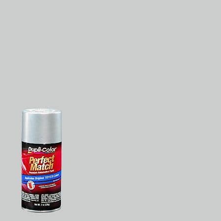 Perfect Match Premium Automotive Paint, Classic Silver Mica, 8 Oz, 1F7