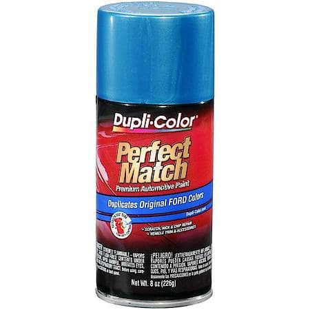 Perfect Match Premium Automotive Paint, Medium Blue (M), 8 Oz, 3P