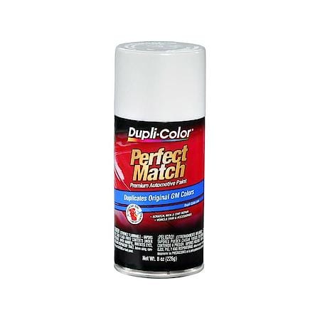 Perfect Match Premium Automotive Paint, Arctic White, 8 Oz, Wa9567