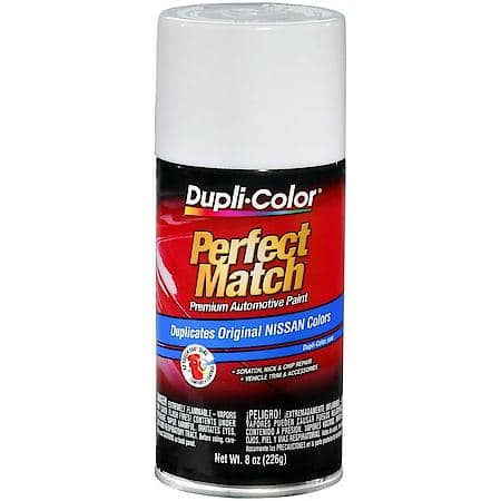 Perfect Match Premium Automotive Paint, Super White, 8 Oz, 326