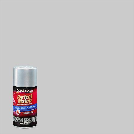 Perfect Match Premium Automotive Paint, Silver Streak Mica (M), 8 Oz, 1E7