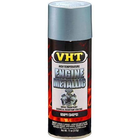 VHT, Engine Metallic, Flat, Titanium Silver Blue, 11-oz