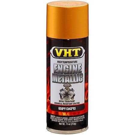 VHT, Engine Metallic, Flat, Gold Flake, 11-oz