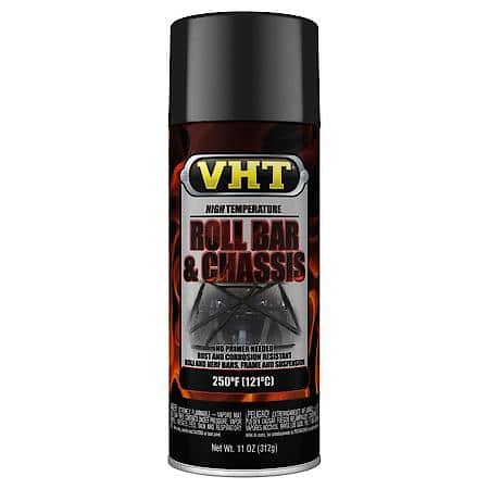 VHT, Roll Bar & Chassis Paint, Gloss, Black, 11-oz