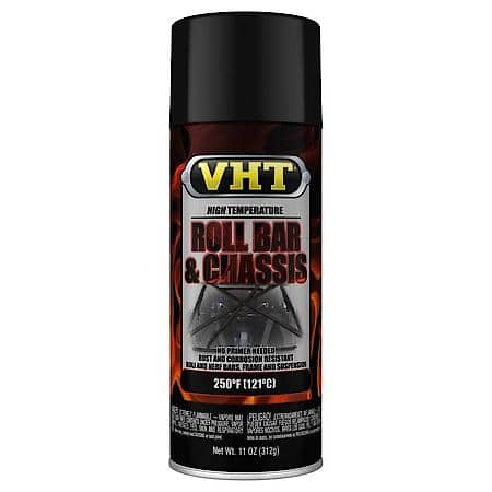VHT, Roll Bar & Chassis Paint, Satin, Black, 11-oz