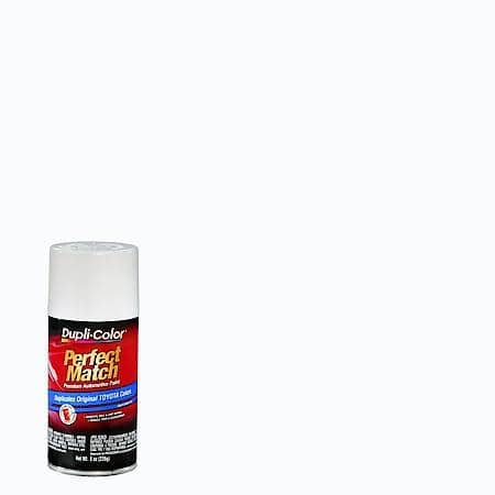 Dupli-Color Perfect Match Premium Automotive Paint, Super White II, 8 oz, 040