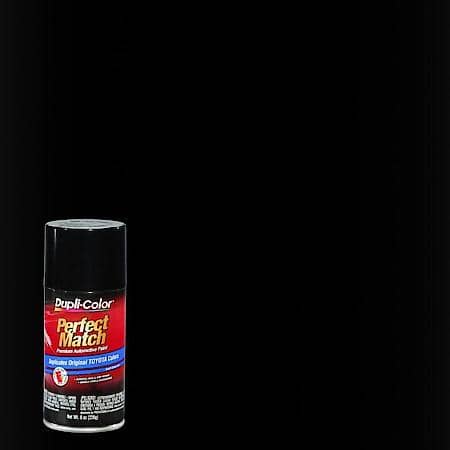 Dupli-Color Perfect Match Premium Automotive Paint, Black (M), 8 oz, 204