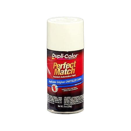Perfect Match Premium Automotive Paint, Stone White, 8 Oz, Sw1; Pw1