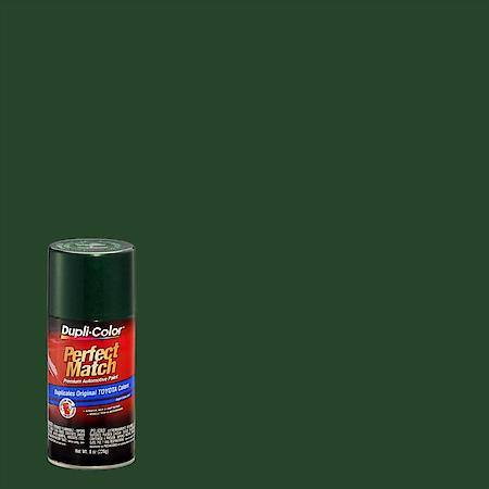Dupli-Color Perfect Match Premium Automotive Paint, Dark Green Mica, 8 oz, 6M2