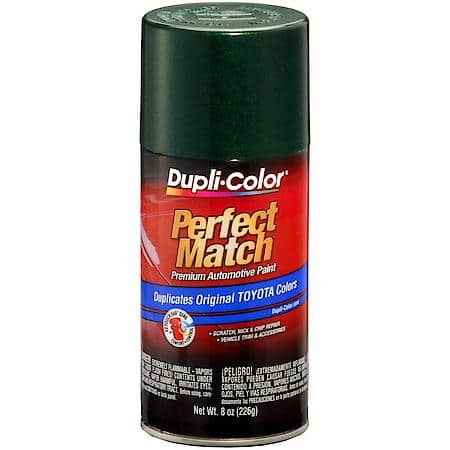 Dupli-Color Perfect Match Premium Automotive Paint, Dark Green Mica, 8 oz, 6M2