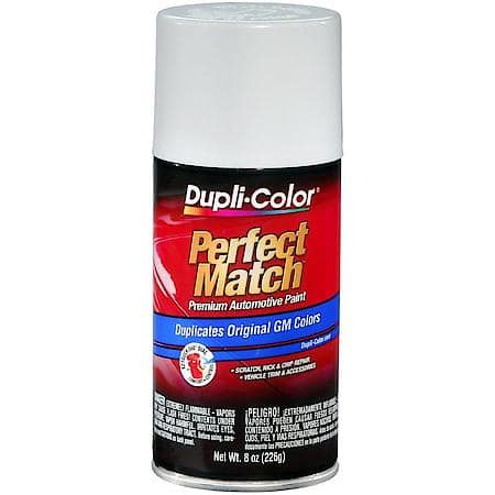 Dupli-Color Perfect Match Premium Automotive Paint, Pure White, 8 oz, WA5111