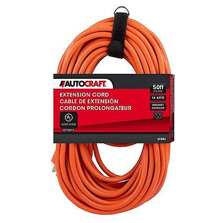 16/3 50' Drop Cord 1 Ea Atocf