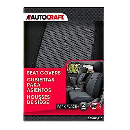 Seat Covers, Park Place, Black