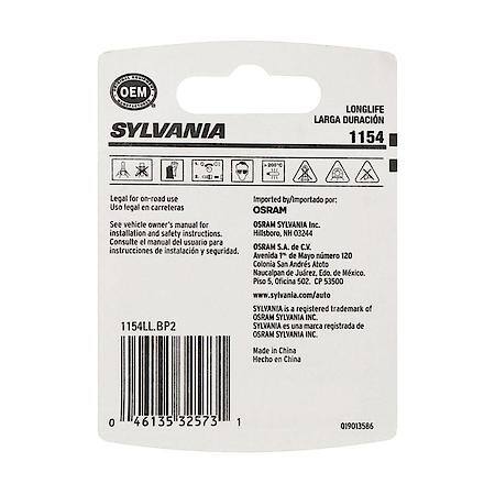 1154 Long Life: Mini Bulb, Standard Performance, 2 Pack