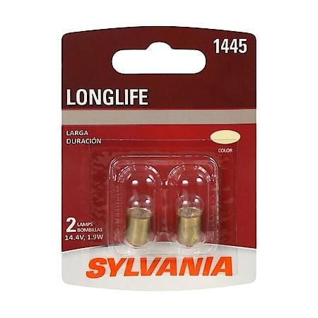 1445 Long Life: Mini Bulb, Standard Performance, 2 Pack