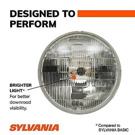 H5006 XtraVision: Sealed Beam Headlight, Brighter Light, 1 Pack