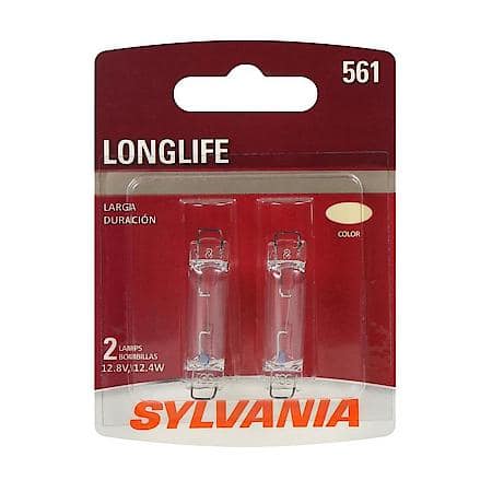 561 Long Life: Mini Bulb, Standard Performance, 2 Pack