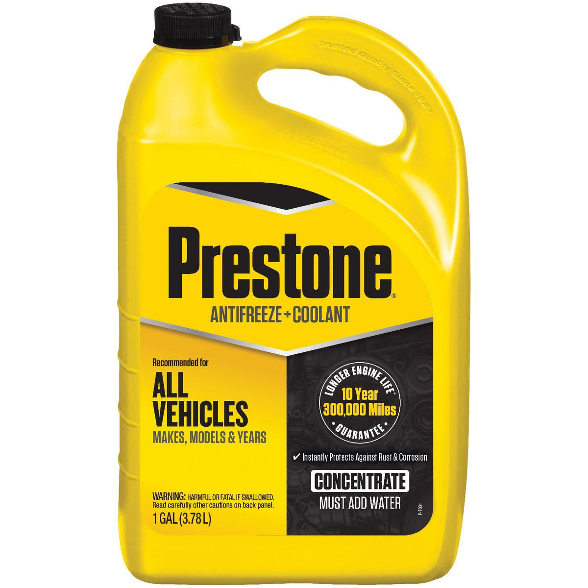 Prestone Yellow Concentrate Engine Coolant / Antifreeze | AF-2000