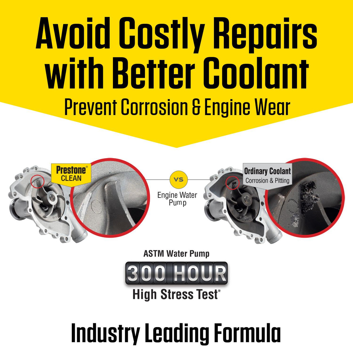 Prestone Yellow Pre-Mixed Engine Coolant / Antifreeze | AF-2100