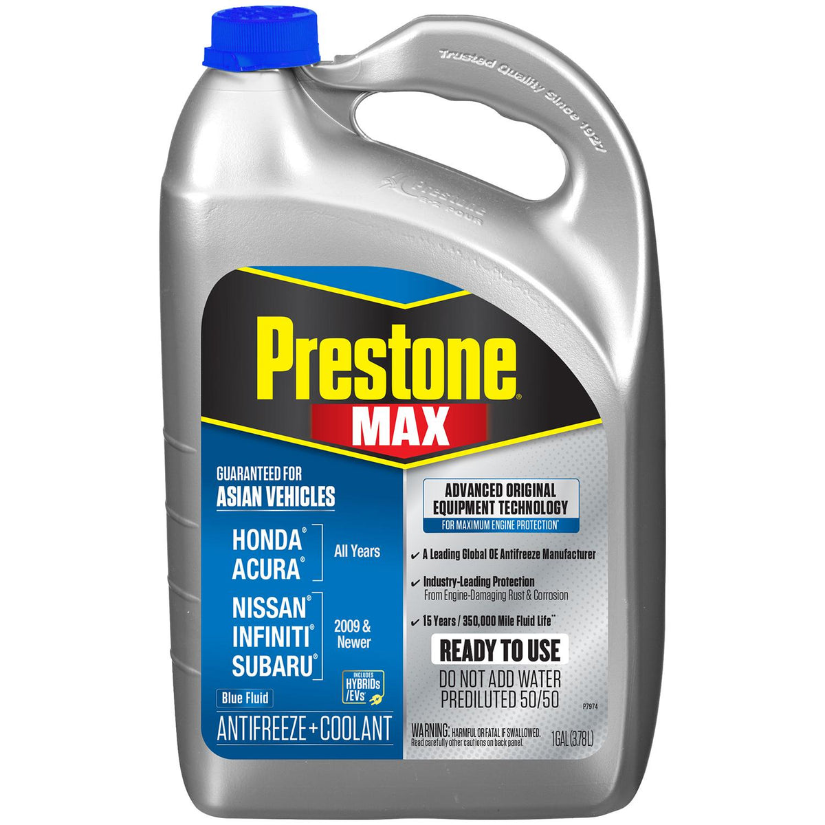 Prestone Blue Pre-Mixed Engine Coolant / Antifreeze | AF6310