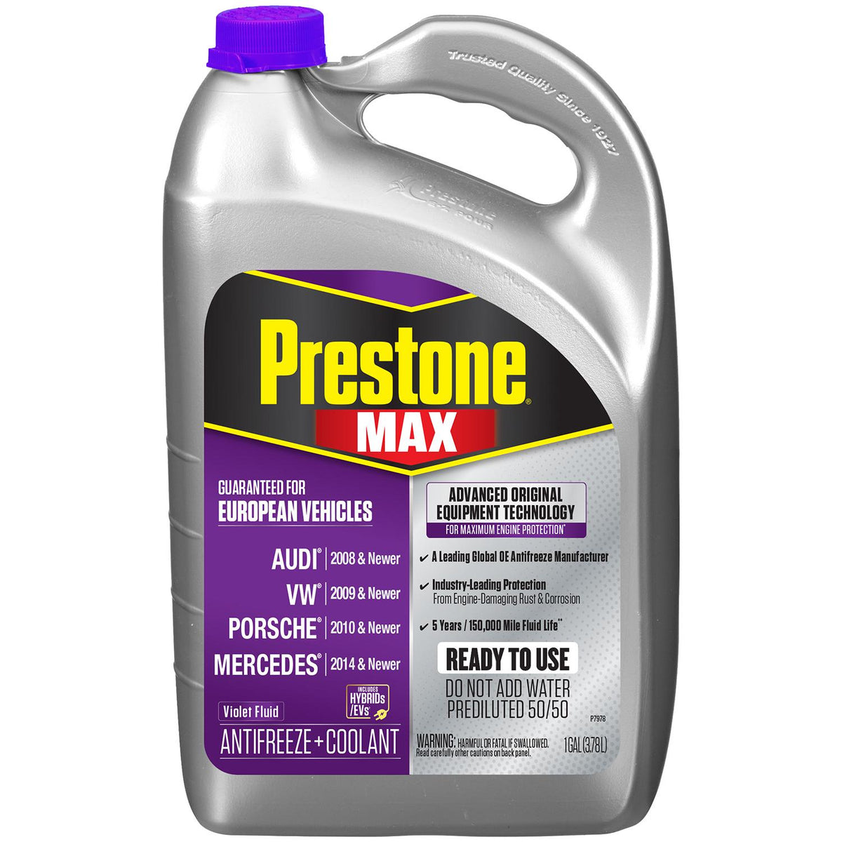 Prestone Purple Pre-Mixed Engine Coolant / Antifreeze | AF6510