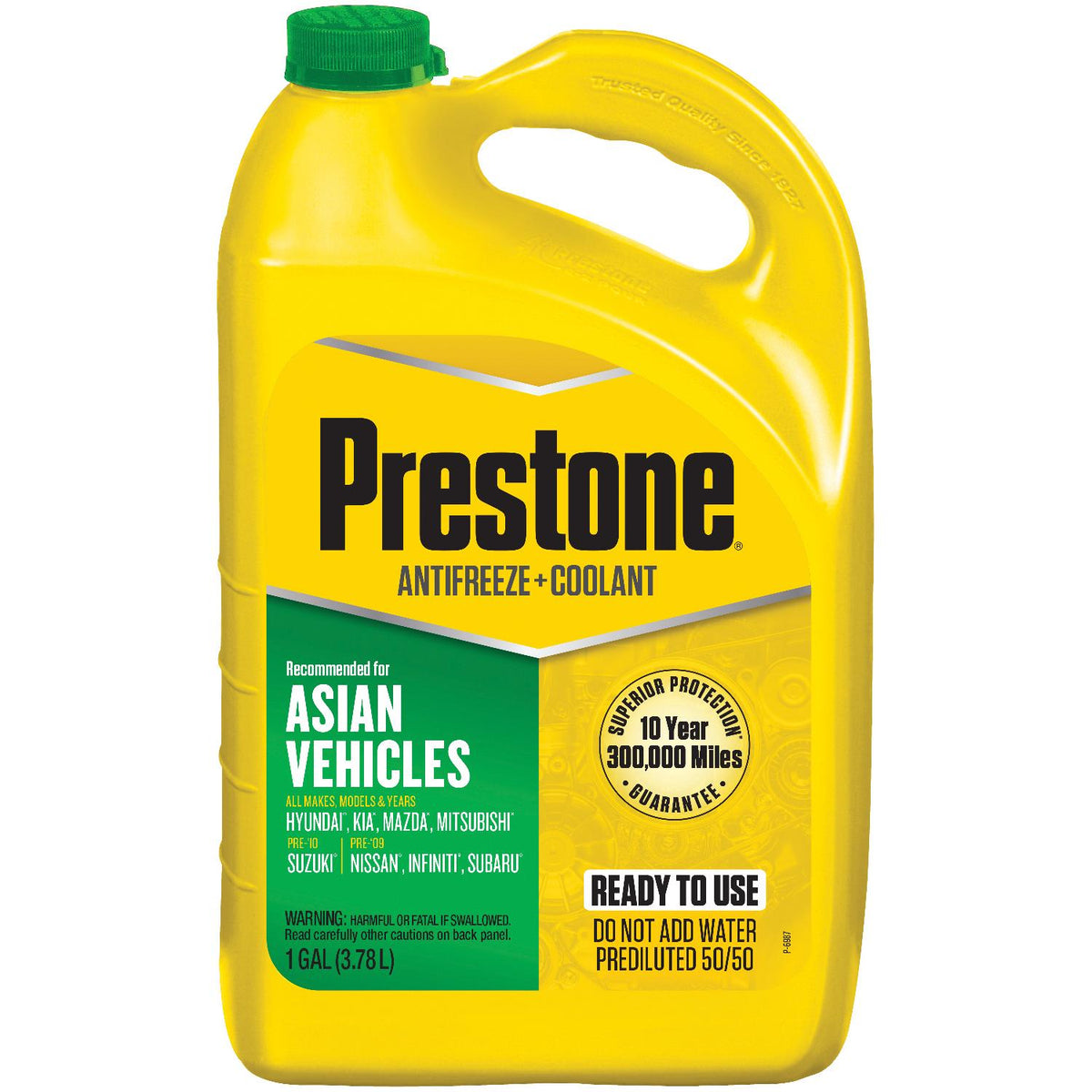 Prestone Green Pre-Mixed Engine Coolant / Antifreeze | AF6600