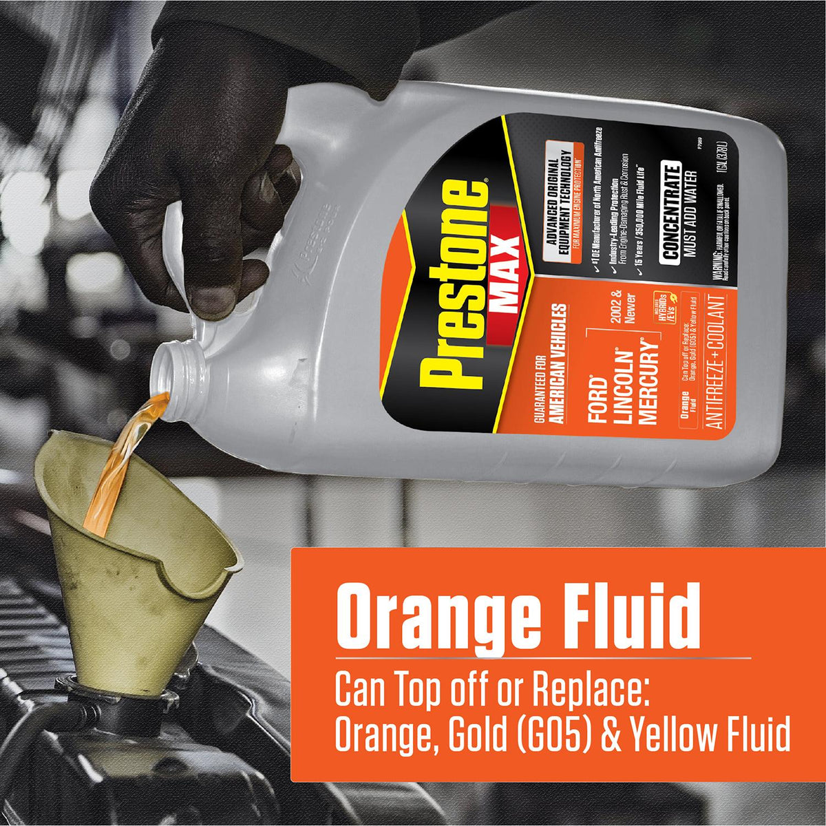 Prestone Orange Concentrate Engine Coolant / Antifreeze | AF6805