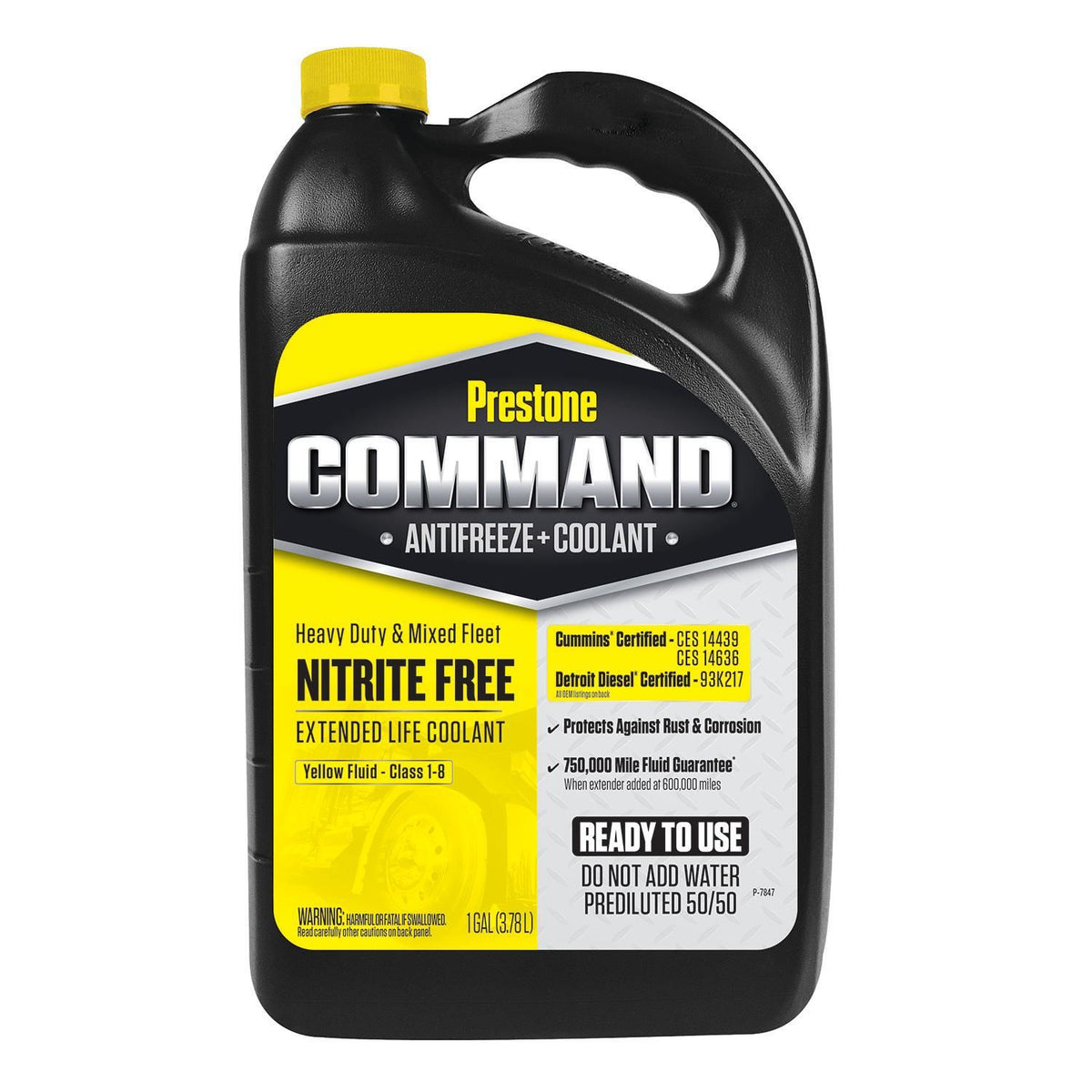 Prestone Yellow Pre-Mixed Engine Coolant / Antifreeze | AFC12100