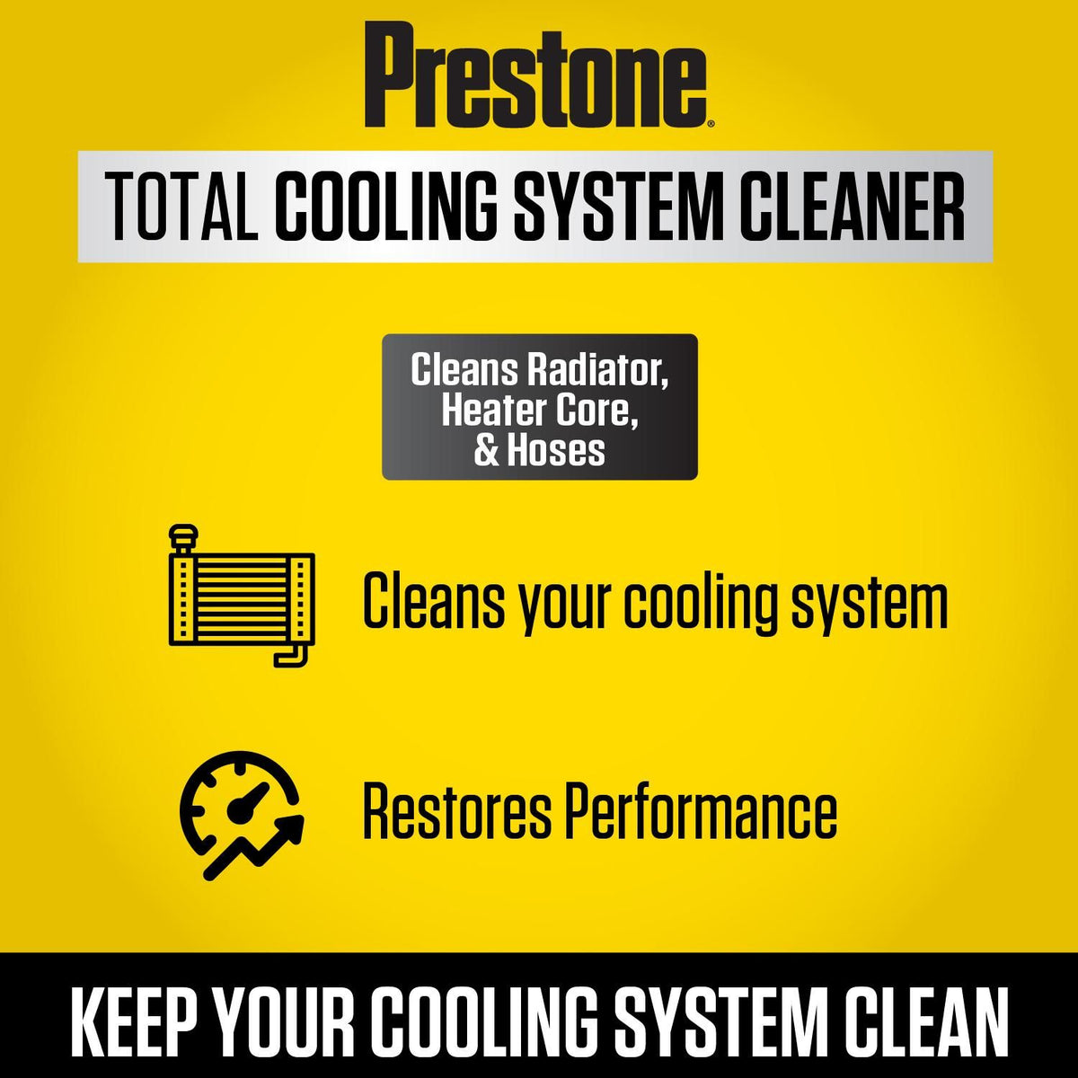 Prestone Radiator Flush + Cleaner 22oz | AS-105R