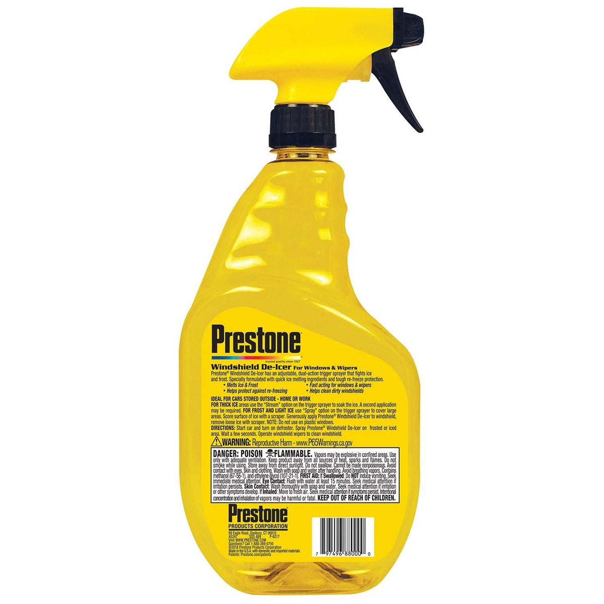 Prestone 32 oz. Windshield Spray De-Icer | AS247Y-6