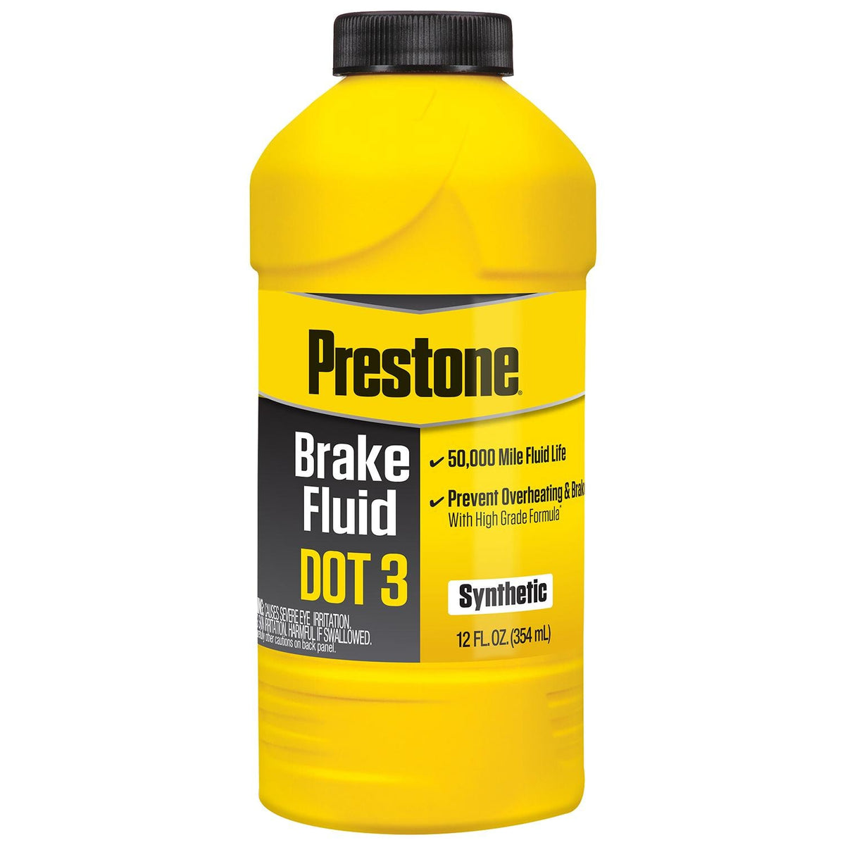 Prestone DOT 3 Brake Fluid 12 ounce | AS400Y