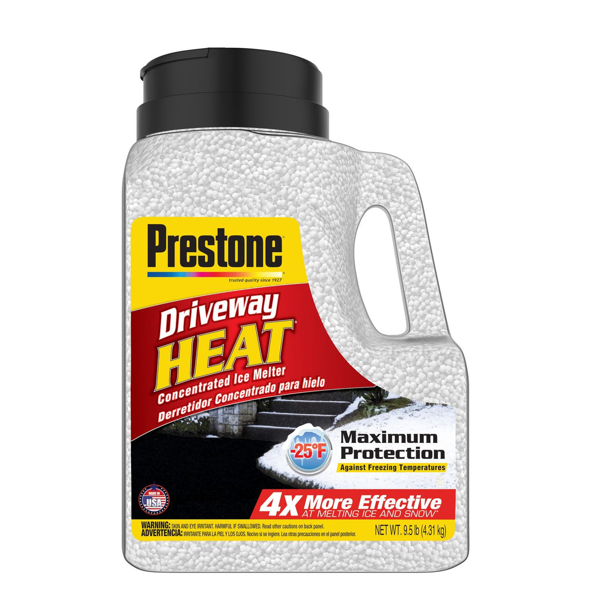 Prestone 9.5lbs Driveway Heat Concentrated Ice Melter | AS500