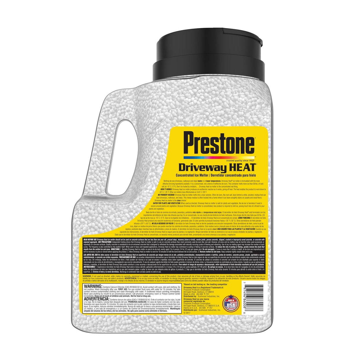 Prestone 9.5lbs Driveway Heat Concentrated Ice Melter | AS500